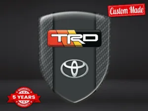 Toyota Etiqueta Impermeable Estilo Moderna Personalizable